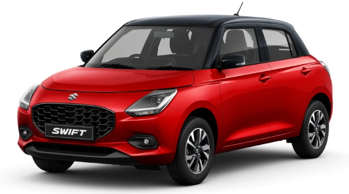 Sizzling Red Metallic and Black Pearl