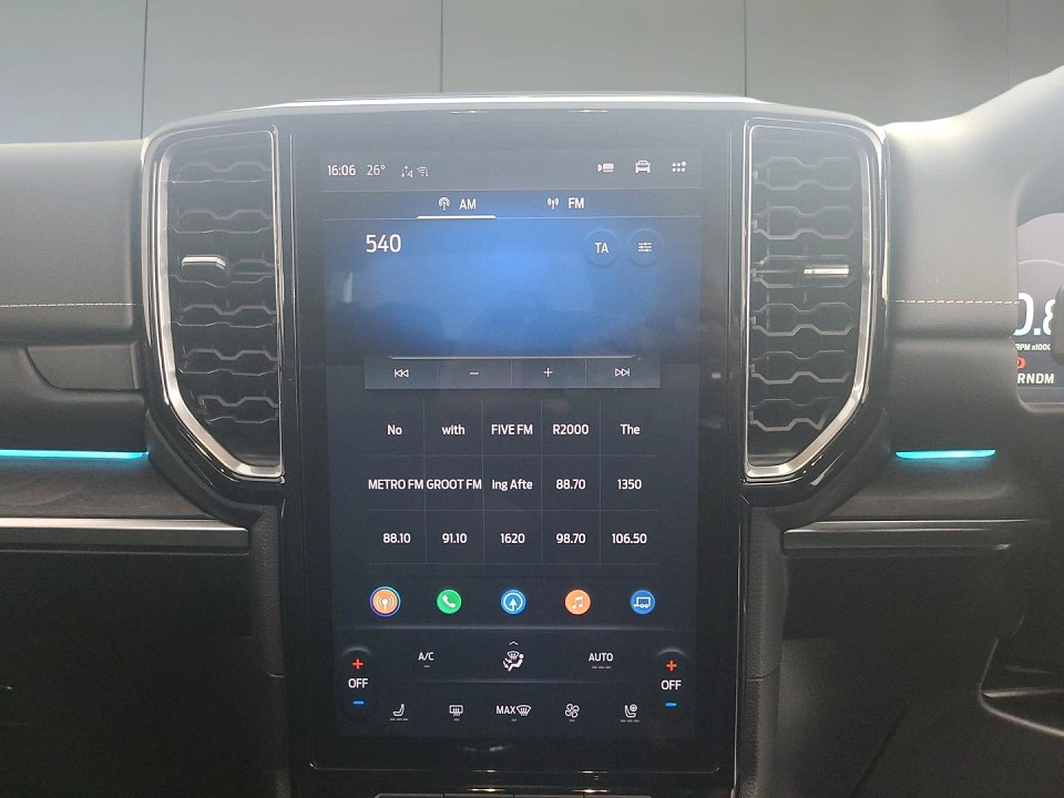 2025 FORD RANGER 3.0 V6 PLATINUM D CAB AWD 10AT