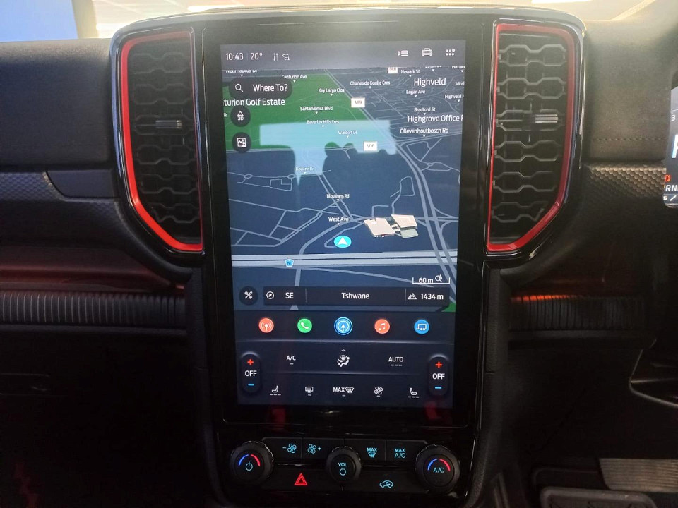 2024 FORD RANGER 3.0 V6 RAPTOR D CAB 10AT 4WD