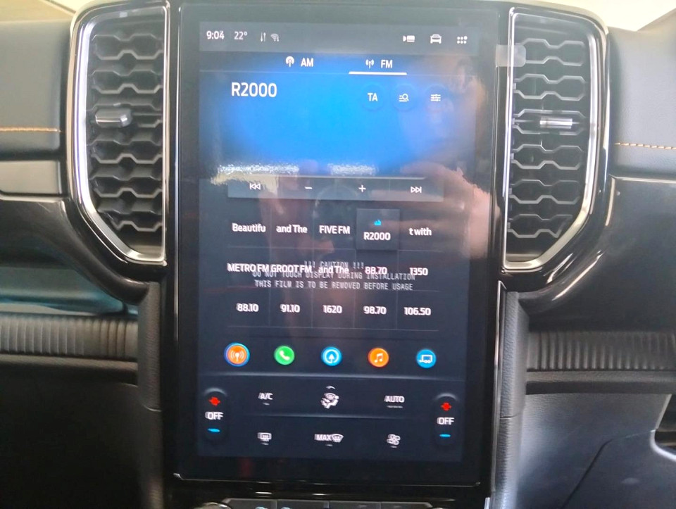 2025 FORD RANGER 3.0 V6 D CAB WILDTRAK 4WD 10AT