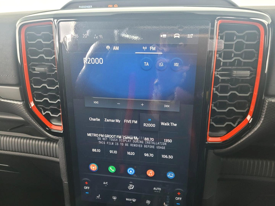 2025 FORD RANGER 3.0 V6 RAPTOR D CAB 10AT 4WD