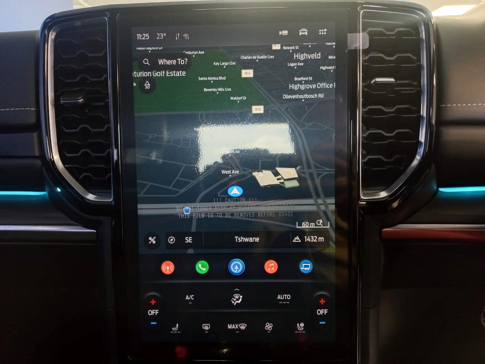 2025 FORD RANGER 3.0 V6 PLATINUM D CAB AWD 10AT