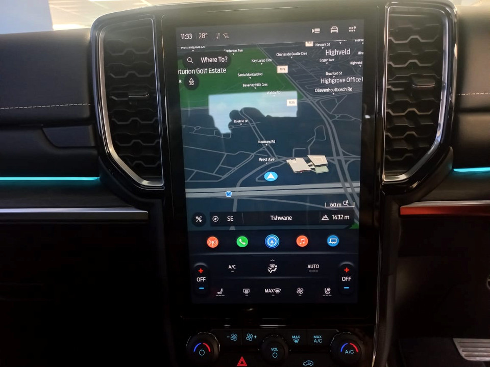 2025 FORD RANGER 3.0 V6 PLATINUM D CAB AWD 10AT