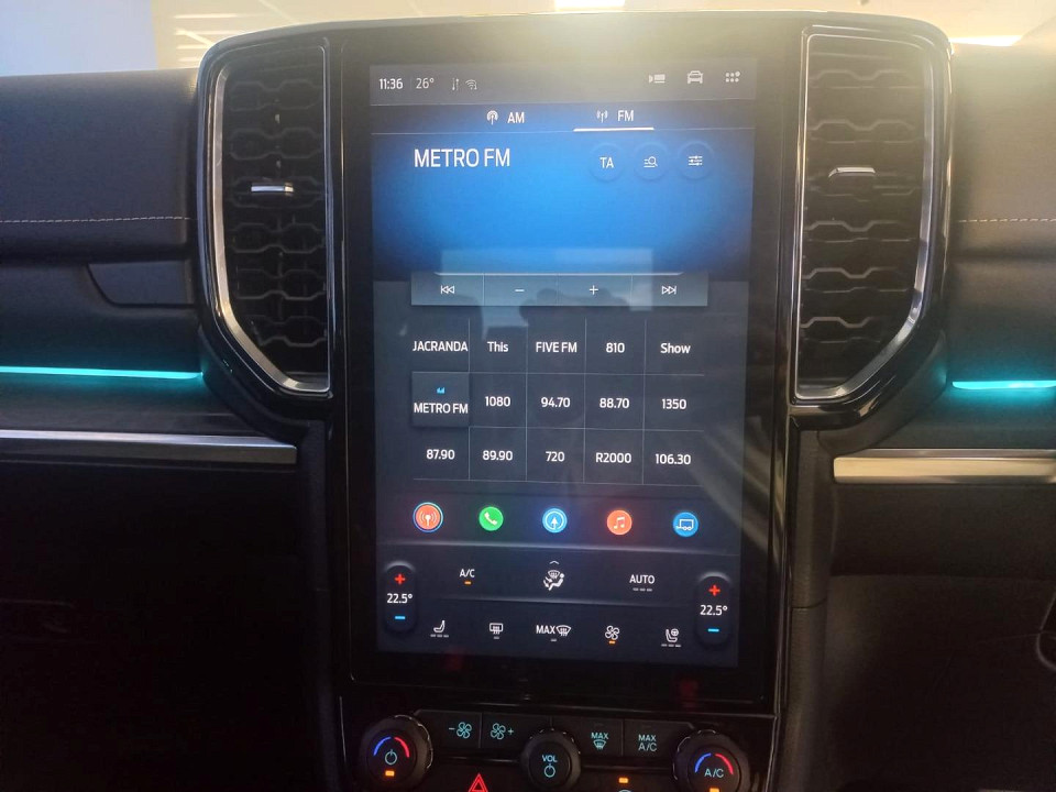 2024 FORD RANGER 3.0 V6 PLATINUM D CAB AWD 10AT