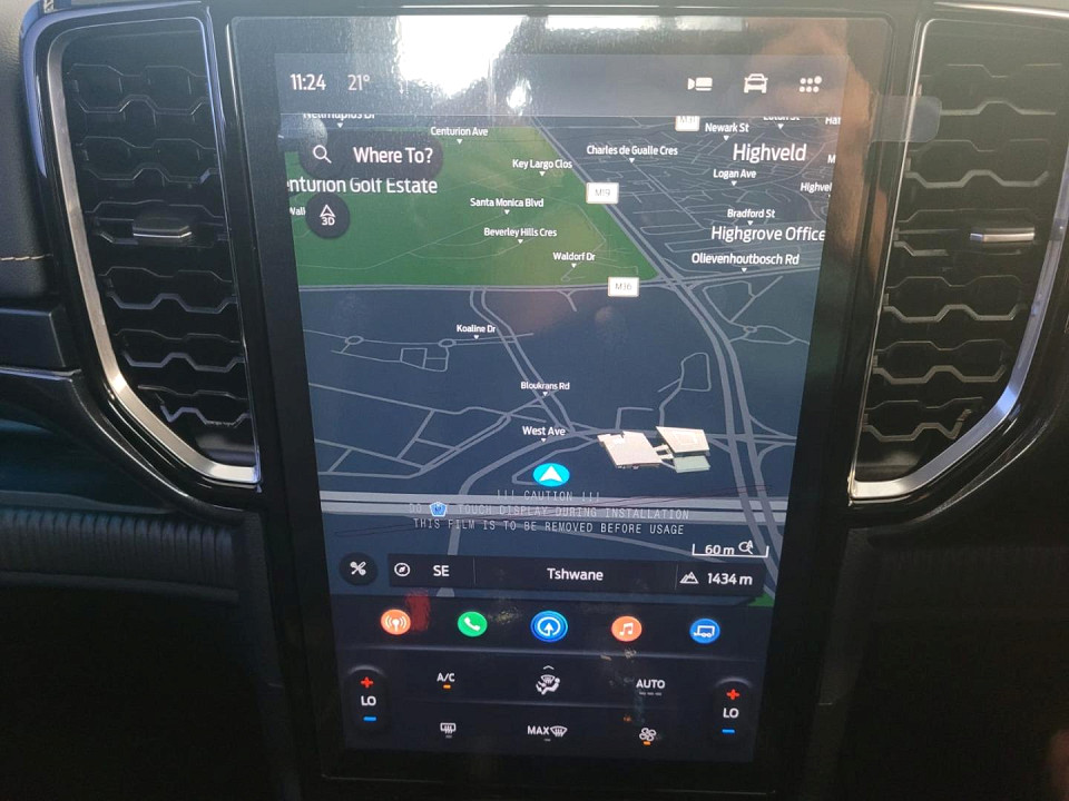 2025 FORD RANGER 3.0 V6 D CAB WILDTRAK 4WD 10AT