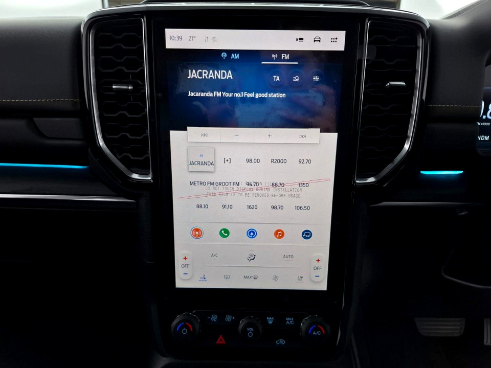 2026 FORD RANGER 3.0 V6 PLATINUM D CAB AWD 10AT