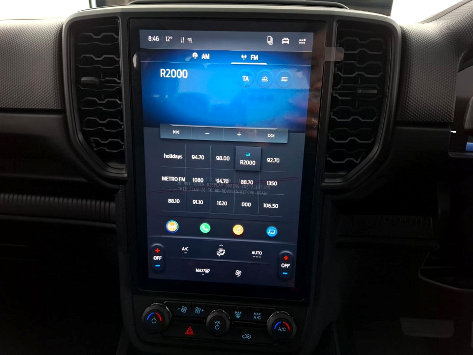 2026 FORD RANGER 2.0 XL D CAB 4X2 AT