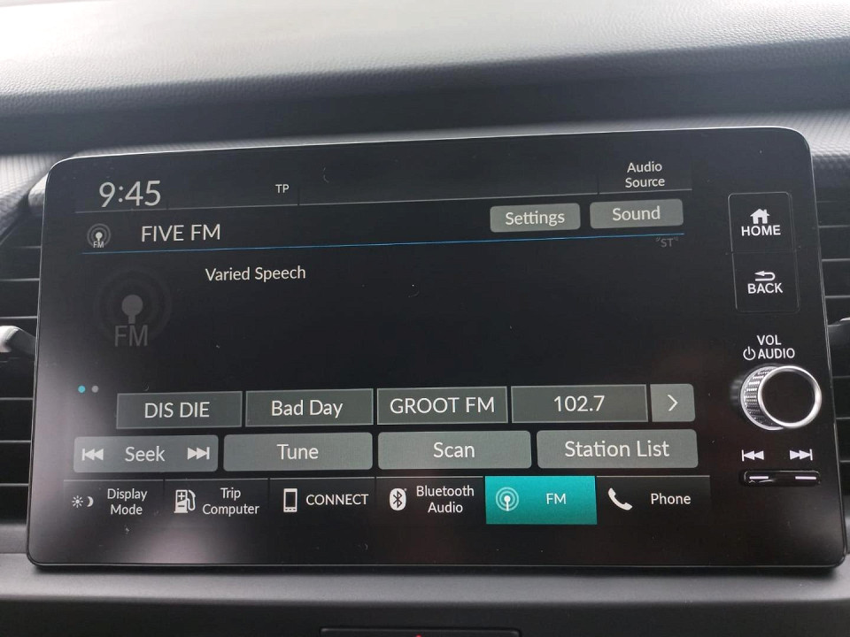 2026 HONDA FIT 1.5 COMFORT CVT