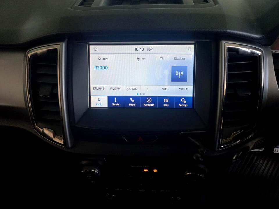 2020 FORD RANGER 2.0 TURBO XLT 4X2 D CAB AT