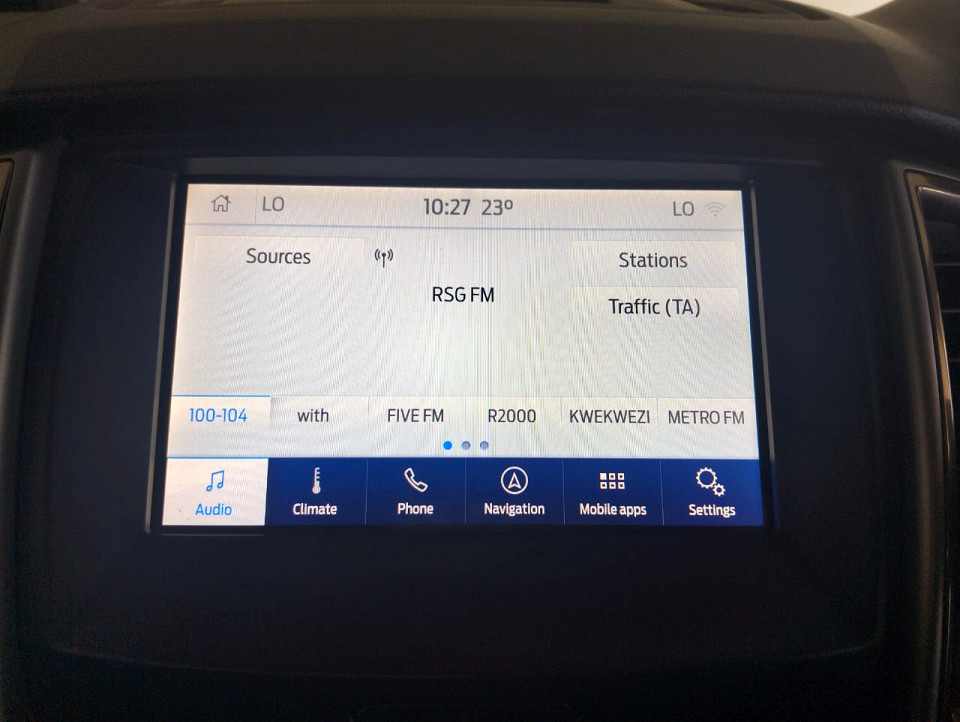 2021 FORD RANGER 2.0 TURBO XLT 4X4 D CAB AT