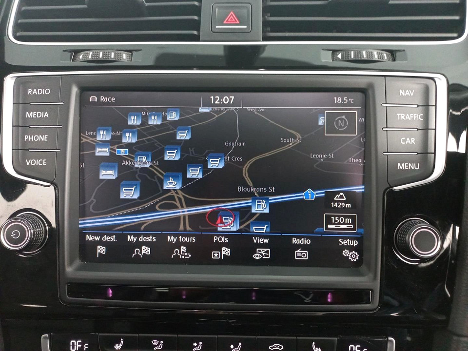 2016 VOLKSWAGEN GOLF 2.0 TSI R DSG